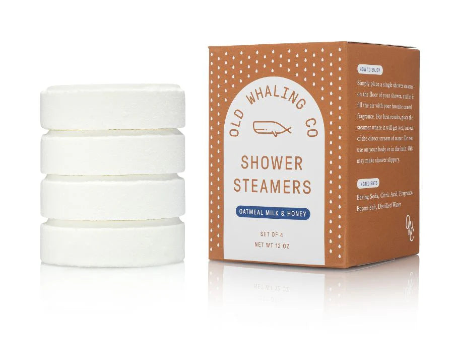 Old Whaling Co. - Shower Steamers | Oatmeal Milk & Honey