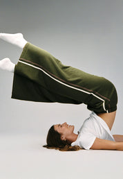 LA Relaxed -   Fleece Track Pant | Olive