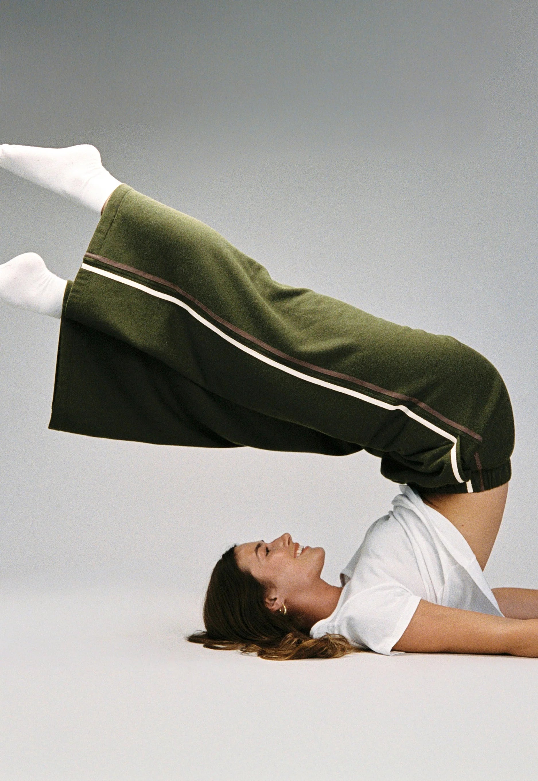 LA Relaxed -   Fleece Track Pant | Olive