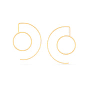 Baleen - Orcas Earrings | Gold