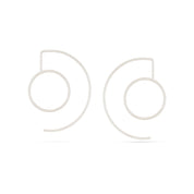 Baleen - Orcas Earrings | Silver