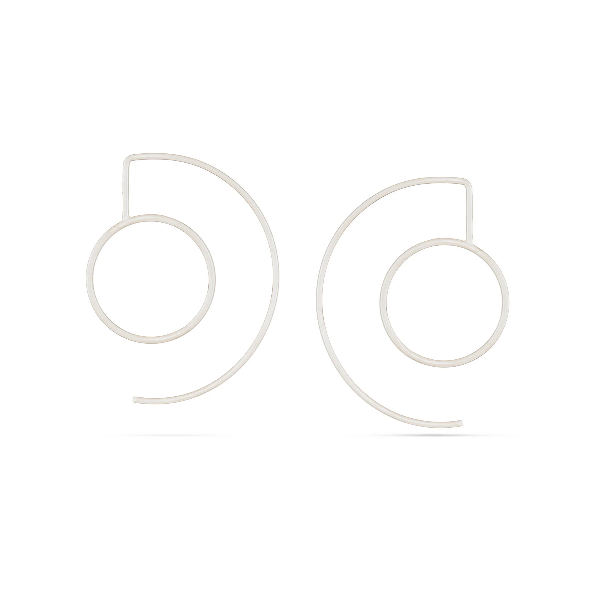 Baleen - Orcas Earrings | Silver