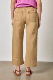 Lilla P. Twill Straight Leg Pant (S)