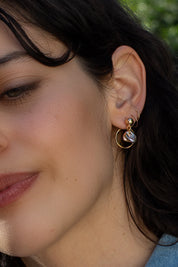 Peter + June - Pearl of the Party Jacket Earrings | 18K Gold Plated