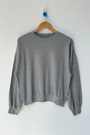 Le Bon Shoppe - Pointelle Core Sweatshirt | Melange Grey