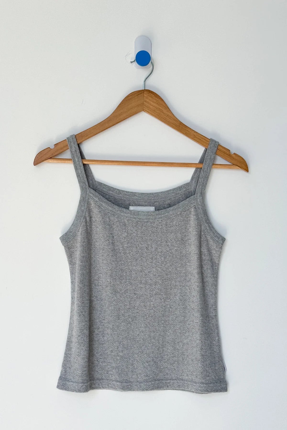Le Bon Shoppe - Pointelle Eve Cami | Melange Grey