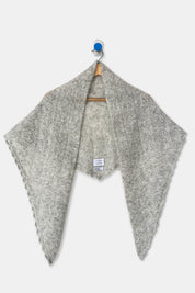 Le Bon Shoppe - Mohair Pointelle Shawl | Ht. Grey
