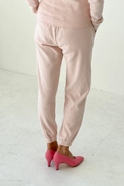 Le Bon Shoppe - Pointelle Serene Jogger | Baby Pink