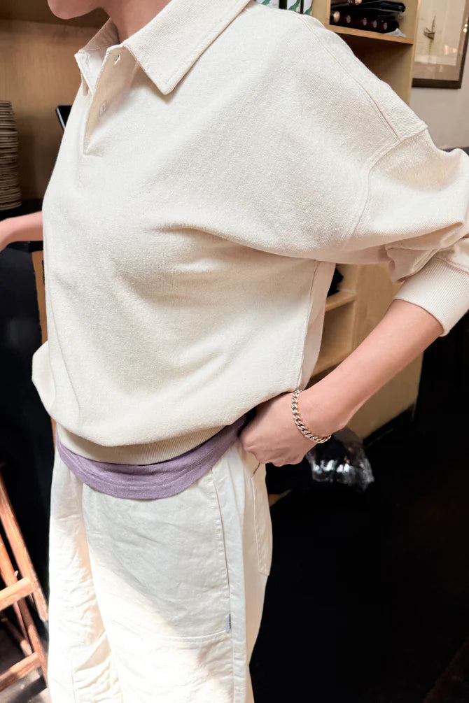 Le Bon Shoppe - Polo Sweatshirt | Naturel