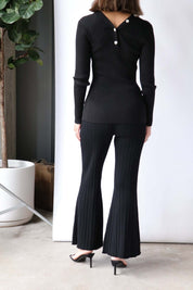 Proenza Schouler White Label Cotton Cashmere Cutout Cardigan (L)