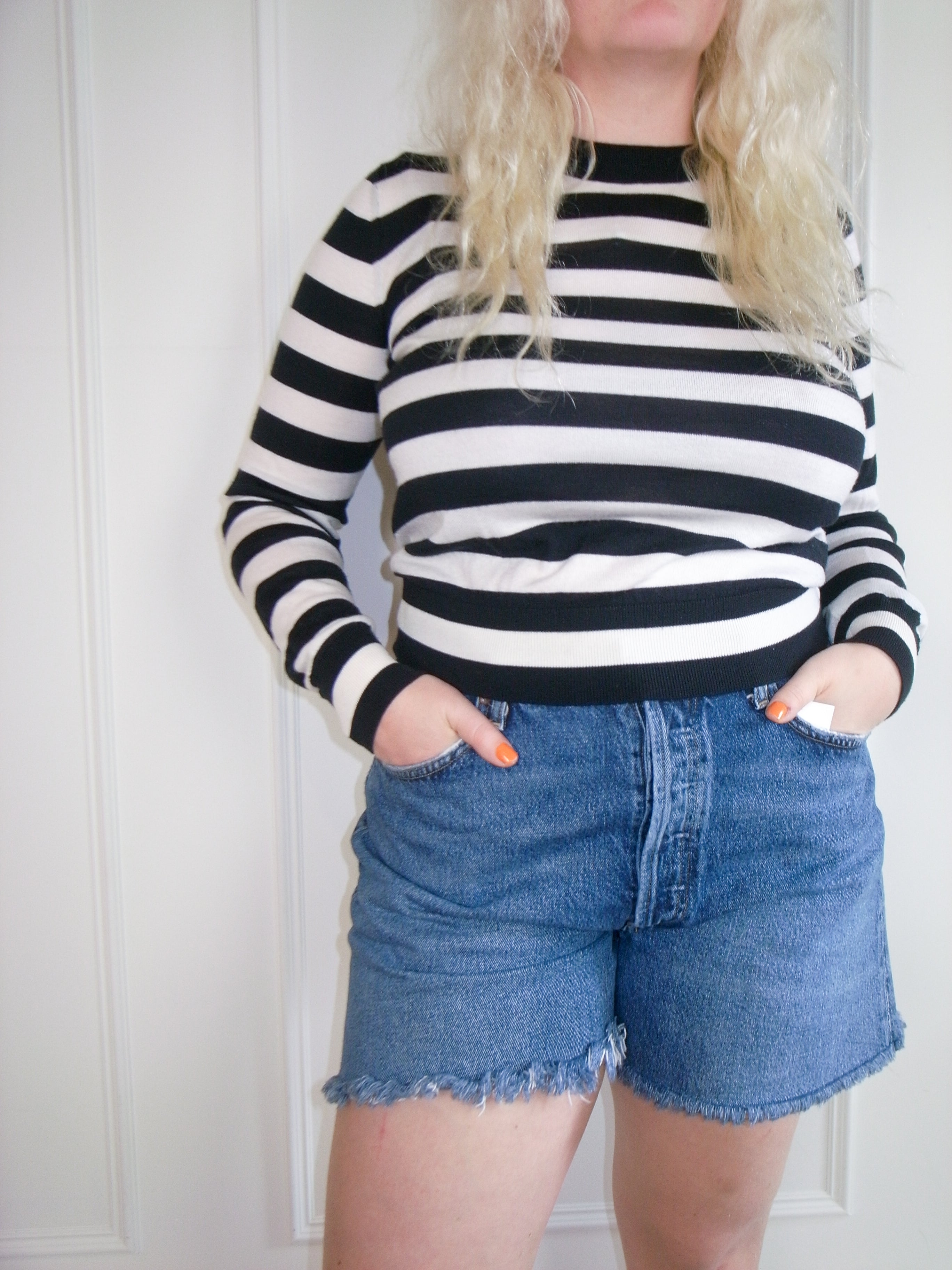 Nili Lotan Black & White Sweater (M)
