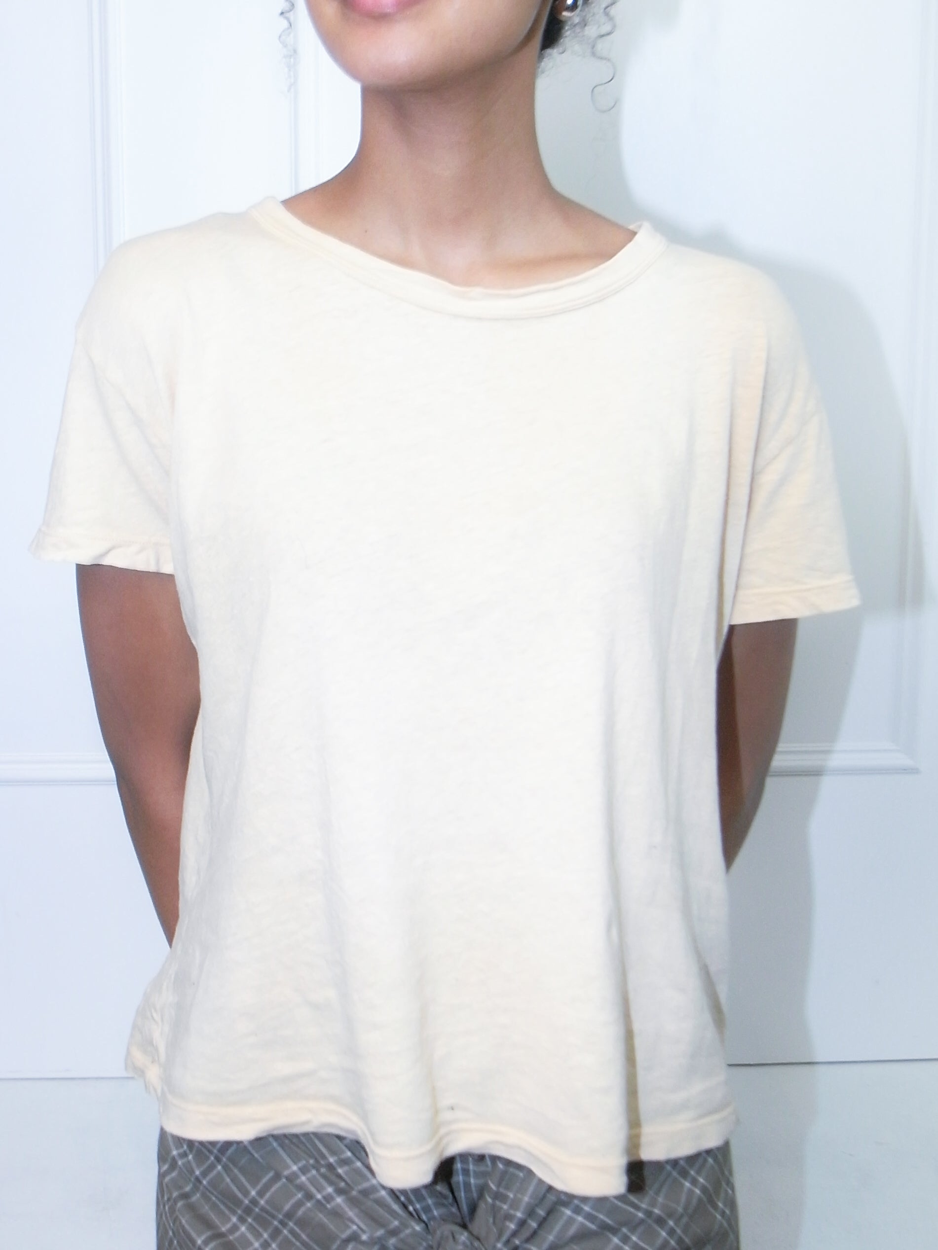 Imogene + Willie Yellow Tee (XS)