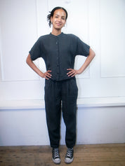 Eileen Fisher Check Set (S)