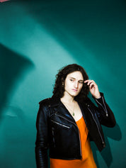 Understated Leather Classic Leather Jacket (L)