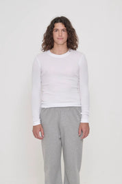 Everybody.World - Rib Long Sleeve | White