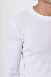 Everybody.World - Rib Long Sleeve | White