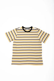Gravel & Gold - Rockaway Tee | Goldfinch Stripe
