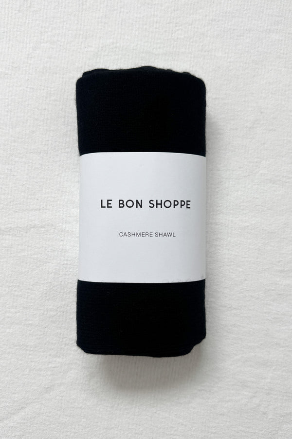 Le Bon Shoppe - Cashmere Shawl | Black