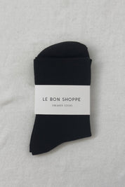 Le Bon Shoppe - Sneaker Socks | True Black