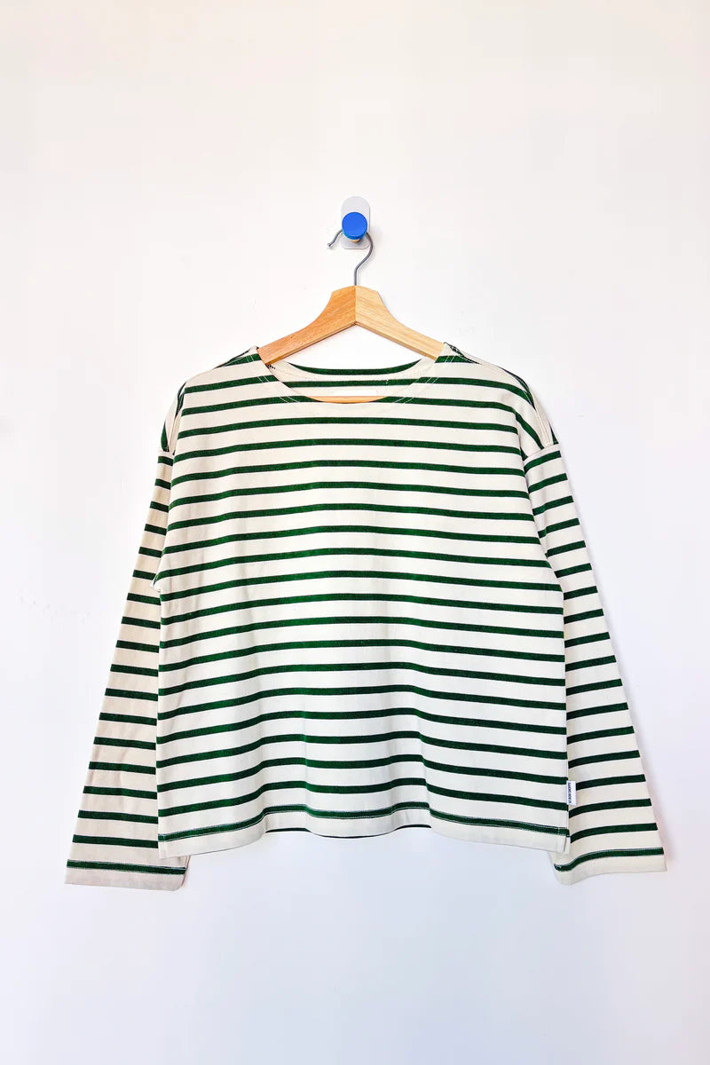 Le Bon Shoppe - Sailor Top | Pine Stripe