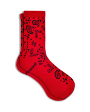 doublesoul - Rodeo High Sock | Scarlet