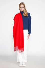 Soft Basic Scarf | Red