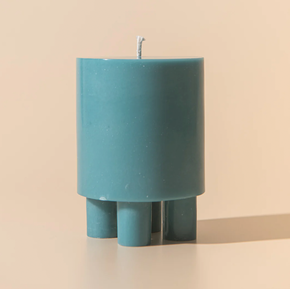 Yod&Co. - Stack Candle Prop | Turquoise