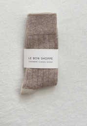 Le Bon Shoppe - Classic Cashmere Socks | Fawn