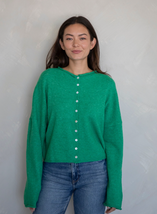 Things Between - The Piper Cardigan | Kelly Green