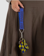 Baggu - Logo Keychain | Cobalt