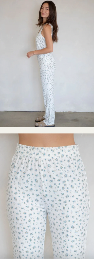 Things Between - The Ditsy Floral PJ Set | Blue