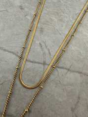 Saint Fatale - North Star Double Chain Necklace