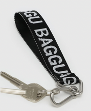 Baggu - Logo Keychain | Black & White