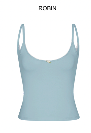 RAT BOI - Scoop Back Cami | Robin Blue