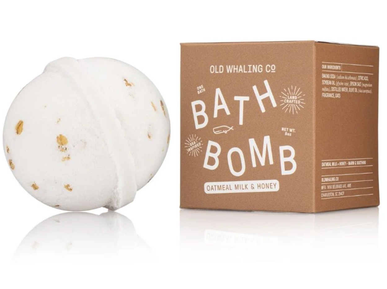 Old Whaling Co. - Bath Bomb | Oatmeal Milk & Honey