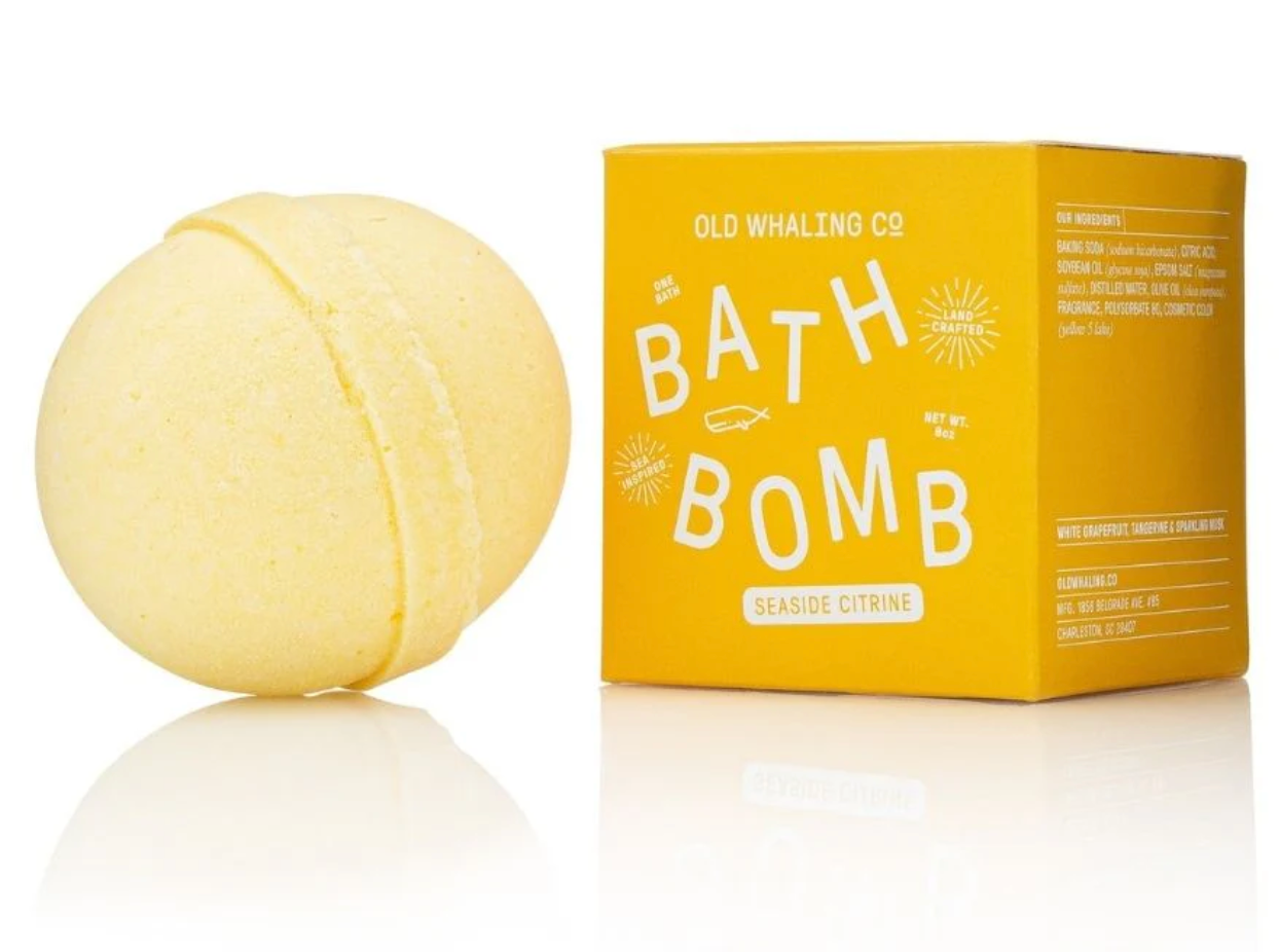 Old Whaling Co. - Bath Bomb | Seaside Citrine