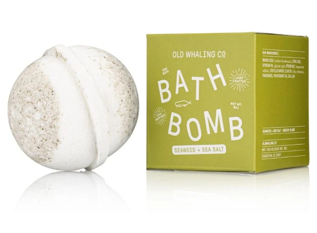 Old Whaling Co. - Bath Bomb | Seaweed & Sea Salt