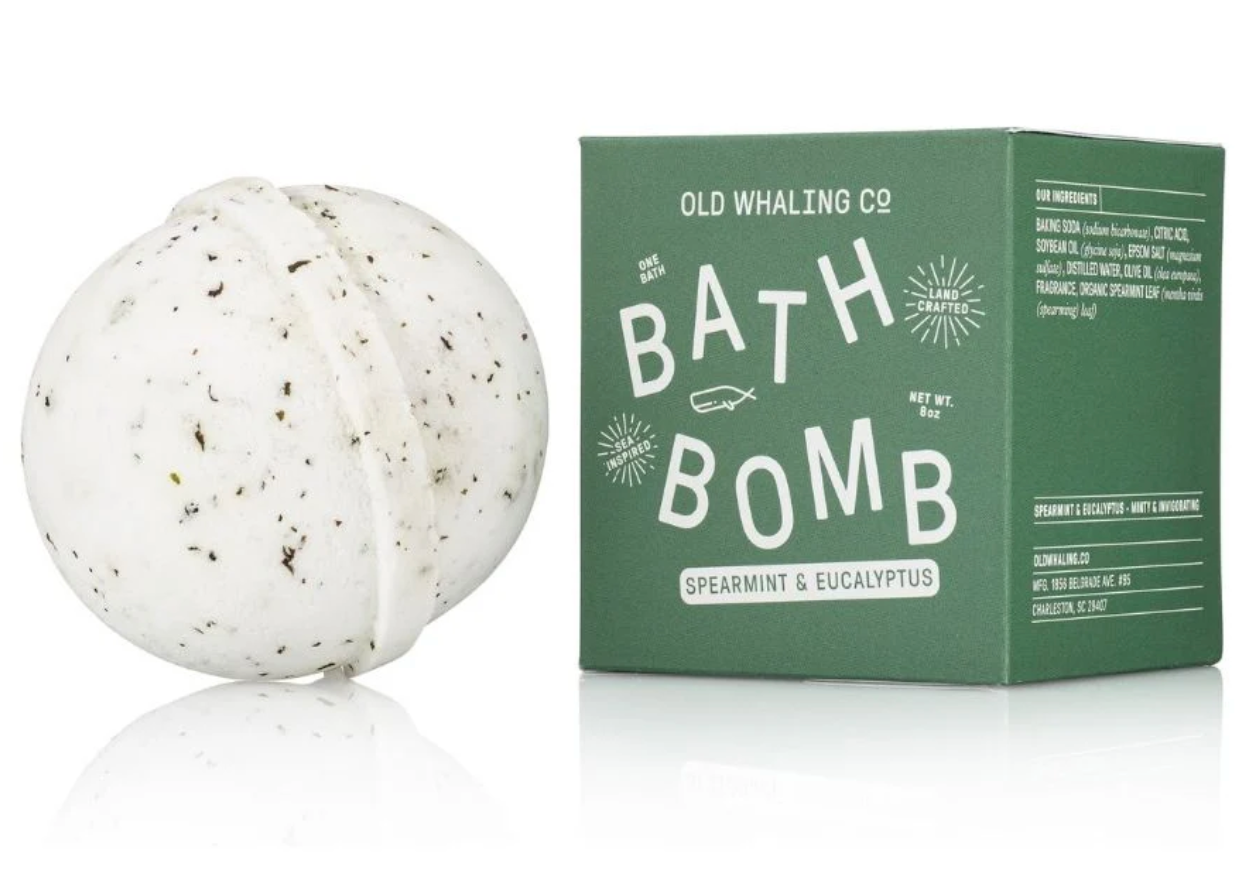 Old Whaling Co. - Bath Bomb | Spearmint & Eucalyptus