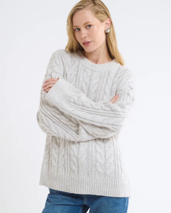 Rumored - Highland Sweater | Oat Heather