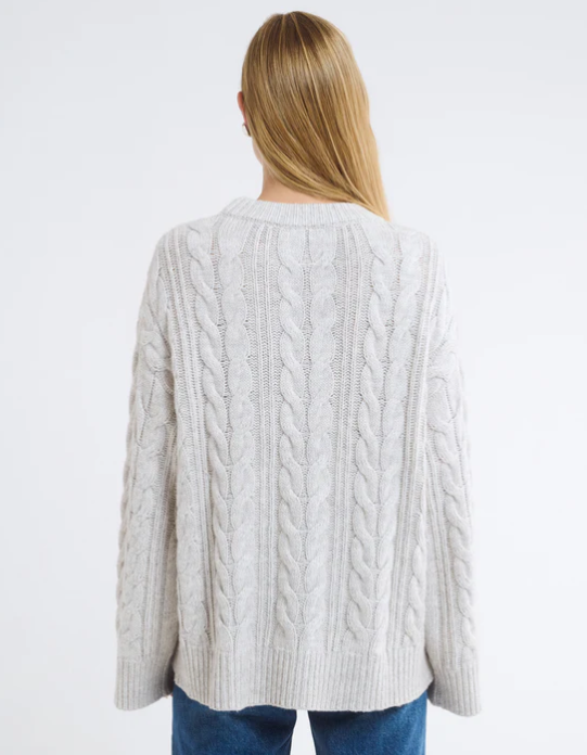 Rumored - Highland Sweater | Oat Heather