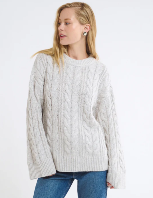 Rumored - Highland Sweater | Oat Heather