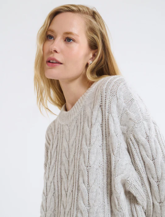 Rumored - Highland Sweater | Oat Heather