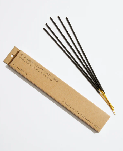 P.F. Candle Co. - Incense Sticks | Amber & Moss