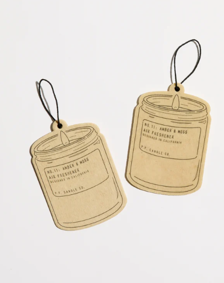 P.F. Candle Co. - 2-Pack Air Freshener | Amber & Moss
