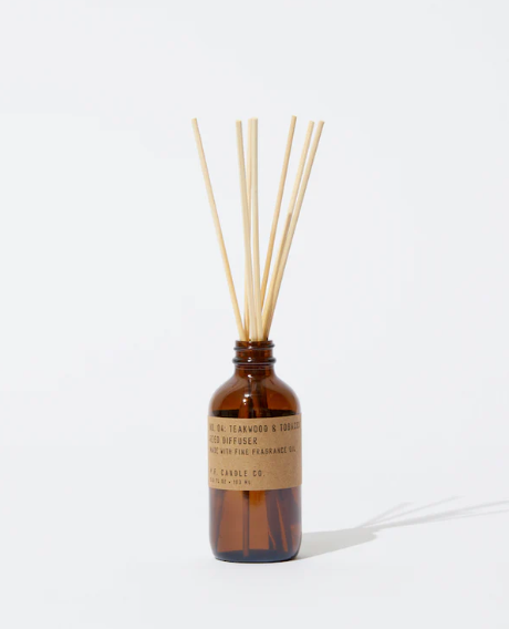 P.F. Candle Co. - Reed Diffuser | Teakwood & Tobacco