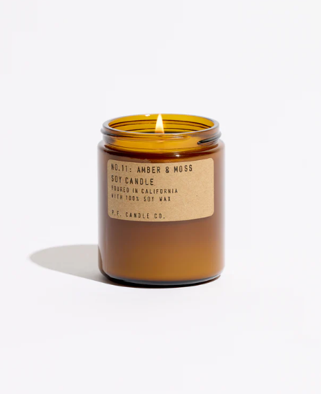 P.F. Candle Co. - Standard Soy Candle | Amber & Moss