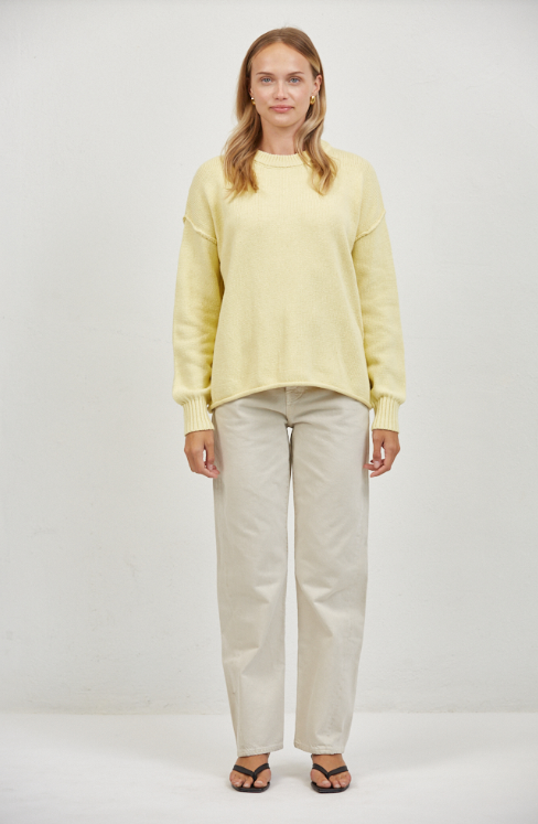 a.ren - Eden Sweater Pullover | Yellow