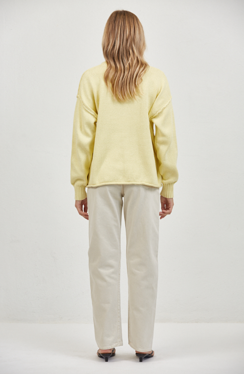 a.ren - Eden Sweater Pullover | Yellow