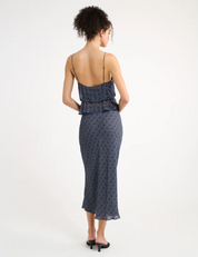 Rumored - Stroll Midi Skirt | Mediterranean Tile