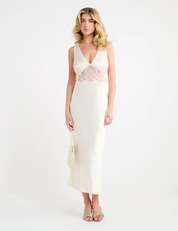Rumored - Vanity Midi Dress | Ivory